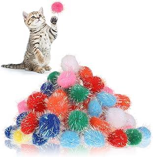 Cat Toy Balls (Delicate Style,1.2 x 1.5 Inch)