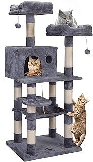 COZIWOW 57 Multi-Level Cat Tree and Tower with Scratching Posts