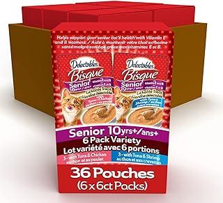 Bisque Senior 10+ Lickable Cat Treats Variety Pack