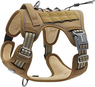 AUROTH Tactical Pet Harness for Small Medium Dogs