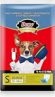 Dono Disposable Dog Diapers for Male-Dogs