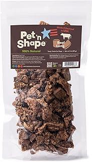 Pet n Shape Beef Lung Dog Treats Made and Sourced in The USA