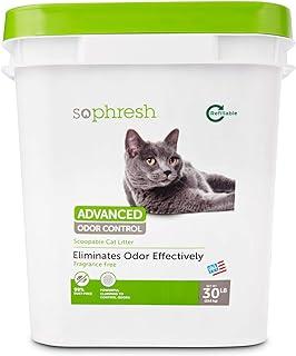Petco So Phresh Advanced Odor Control Scoopable Fragrance Free Cat Litter, 30 lbs.