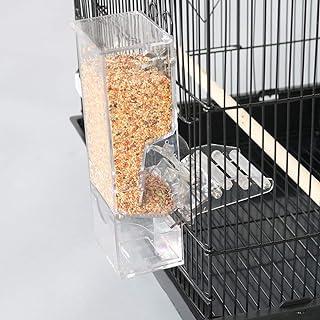 Automatic Bird Seed Feeder with Perch