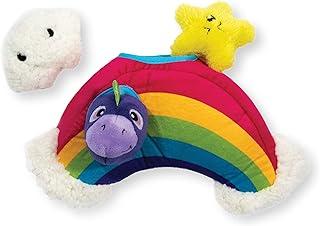 Hide A Rainbow Plush Dog Toy Puzzle