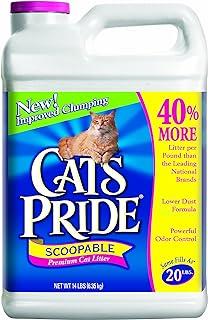 Cat’s Pride Premium Scoopable Pet Litter Jug, 14-Pound