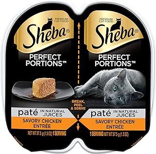 Sheba Perfect Portions Pate In Natural Juices Signature Savory Chicken Entre Twin Pack Wet Cat Food