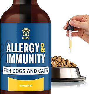 Dog Allergy Relief Drops with Alaskan Salmon Oil