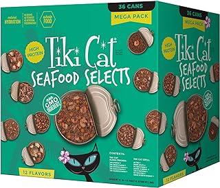 TikiCat Favorites Cat Wet Food Variety Pack, Fish