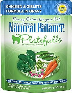 Natural Balance Platefulls Wet Cat Food Salmon, Chicken & Giblets Formula