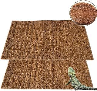 PIVBY Natural Coco Coir Mat Coconut Fiber Reptile Carpet