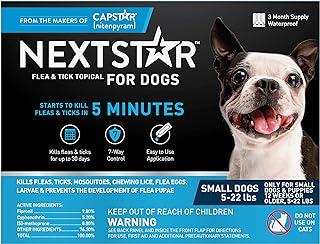 NEXTSTAR Flea and Tick Prevention for Dogs