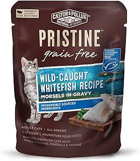 Castor & Pollux Wild-Caught Whitefish Recipe Morsels in Gravy Cat Food Pouches