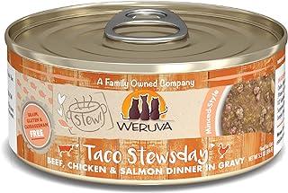 Weruva Classic Cat Stewsday with Beef, Chicken & Salmon in Gravy