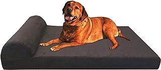 Dogbed4less Premium Head Rest Orthopedic Gel Memory Foam Pet Bed