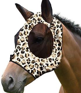 Harrison Howard Elasticity Horse Fly Mask Superb Comfort with UV Protection
