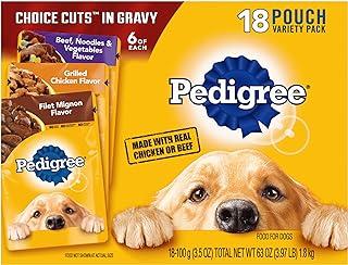 PEDIGREE CHOICE CUT in Gravy Adult Soft Wet Meat and Dog Food Variety Pack