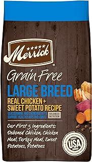 Merrick Large Breed Dry Dog Food, Real Chicken and Sweet Potato