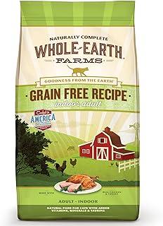 Whole Earth Farms Gluten Free Indoor Chicken & Turkey Adult Recipe Dry Cat Food