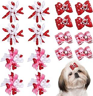 Chuangdi Valentine’s Day Dog Hair Bow