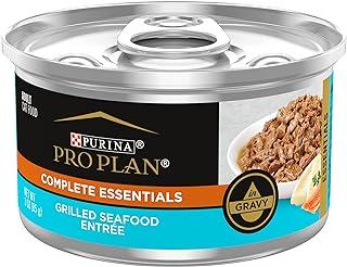 Purina Pro Plan High Protein Cat Food with Gravy, Grilled Seafood