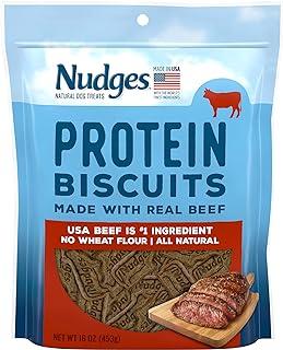 Nudge Natural Dog Treats Protein Biscuit 16 oz