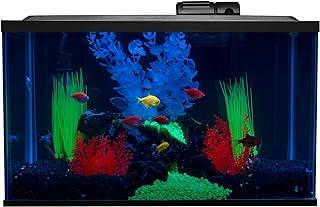 Glofish Aquarium Fish Tank Kits, Includes LED Lighting and Dcor