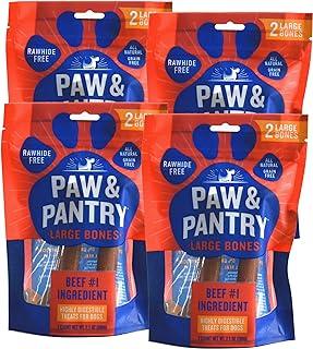 Paw & Pantry Rawhide-Free 8″ Large dog bones
