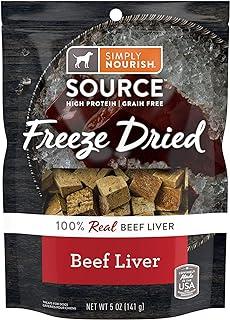 Simply Nourish Freeze Dried Beef Liver Dog Treats