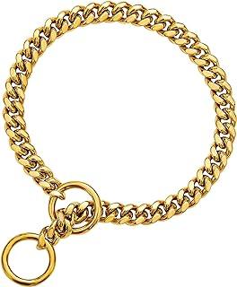 txprodogchains 18K Gold Chain Dog Collar 10MM Cuban link chain