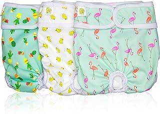 PET MAGASIN Reusable Dog Diapers (Pack of 3)