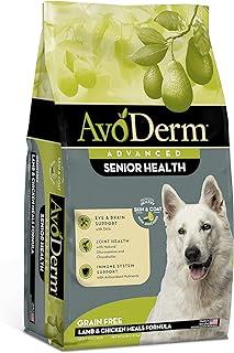 AvoDerm Natural Advanced Senior Health Grain Free Lamb Formula Dry Dog Food