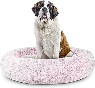 Dogs Bed Sound Sleep Donut Spare Cover, Rose Pink Plush