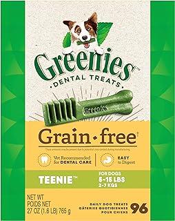Grain Free TEENIE Natural Dog Dental Care Chews Oral Health