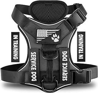 Demigreat Service Dog Harness with 5 PCS Patches
