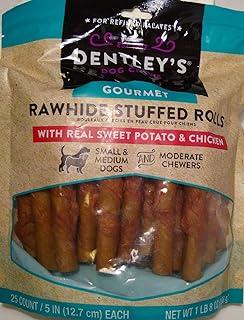 Dentley’s Gourmet Rawhide Stuffed Roll – Sweet Potato and Chicken