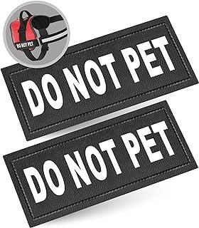 Industrial Puppy Do Not Pet Patches with Hook Backing
