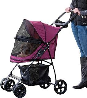 Pet Gear Happy Trails Cat/Dog Stroller Easy Fold with Removable Liner