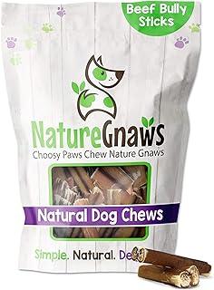 Nature Gnaws Small Bully Stick Bites 2-3 Inch (1LB)