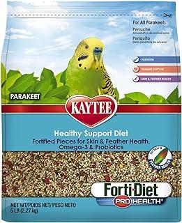 Kaytee Forti Diet Pro Health Bird Food
  For Parakeet, 5-Pound