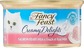 Purina Pate Wet Cat Food, Creamy Delights Salmon Feast