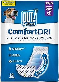 OUT! Pet Care Disposable Male Dog Diapers