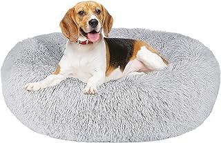 G.C Calming Donut Dog Bed for Large Medium Small Pets