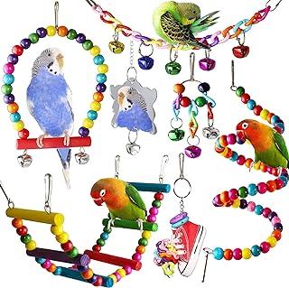 PBIEHSR Parakeet Bird Cockatel Toys