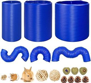 Small Animal Tunnel, 3 Pack CollapsiblePlastic Guinness pig tube tunnel
