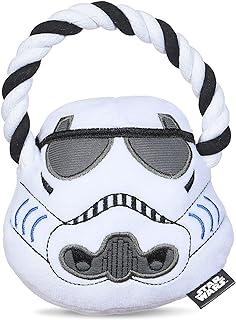 STAR WARS for Pets Stormtrooper Rope Ring with Plush Head Dog Toy