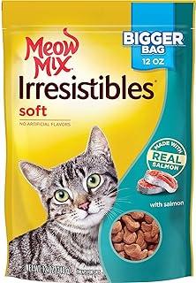 Meow Mix Soft Cat Treats Salmon, 12 Ounce Bag