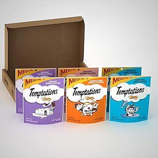 TEMPTATIONS Classic Crunchy and Soft Cat Treats Variety Pack