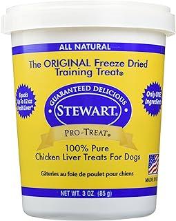 Stewart Freeze Dried Chicken Liver Dog Treats