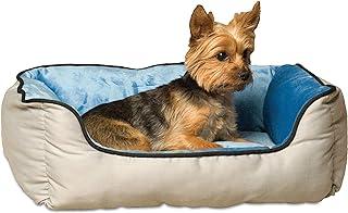 Self-Warming Lounge Sleeper Pet Bed Small Gray/Blue